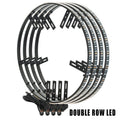 LED Illuminated Wheel Rings - Single / Double Row LED