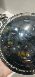 7" High Powered LED Headlights - Black Bezel - Dynamic RGB | ORACLE Outlet | GRADE B