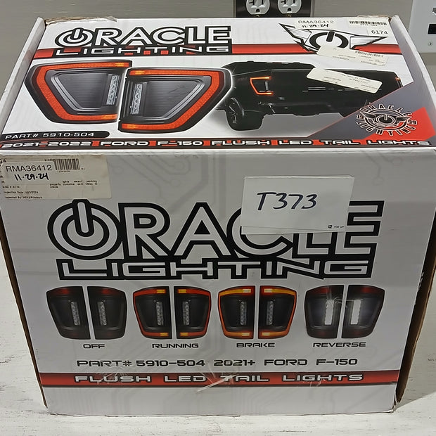 Flush Style LED Tail Lights for 2021-2024 Ford F-150 | ORACLE Outlet | GRADE B