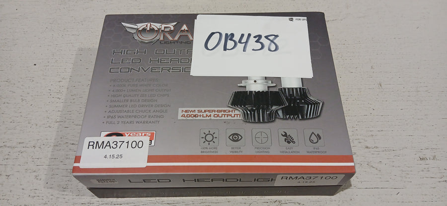 9012 4,000 Lumen LED Headlight Bulbs (Pair) | ORACLE Outlet | GRADE A