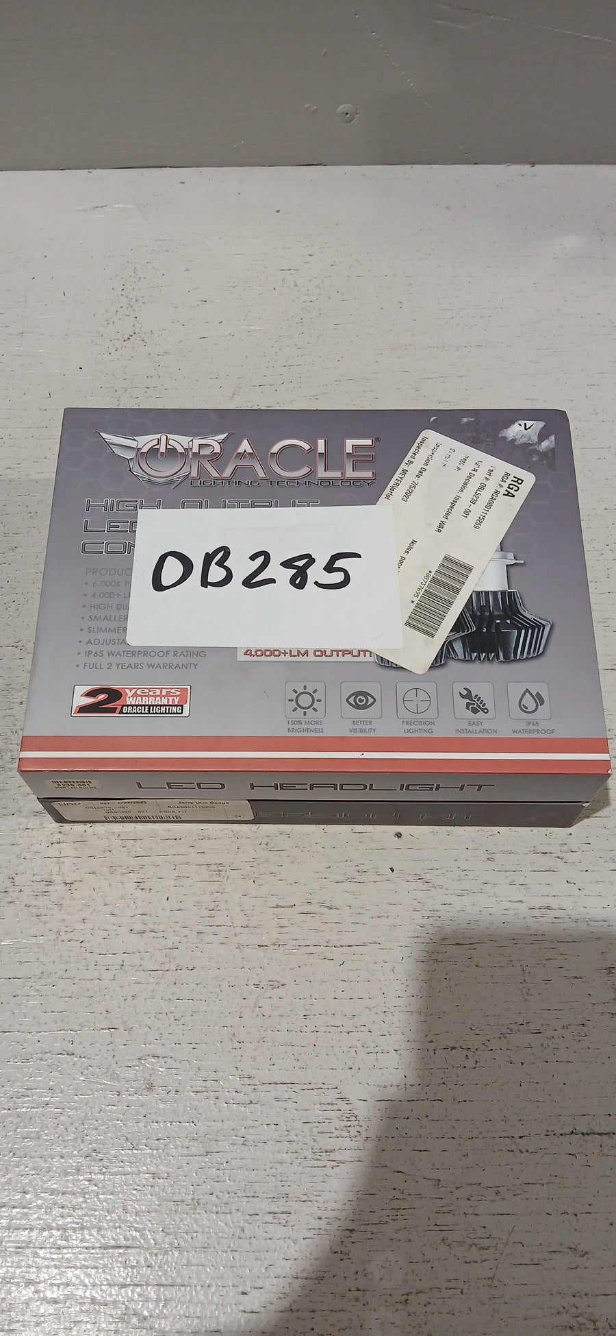 9005 4,000 Lumen LED Headlight Bulbs (Pair) | ORACLE Outlet | GRADE A
