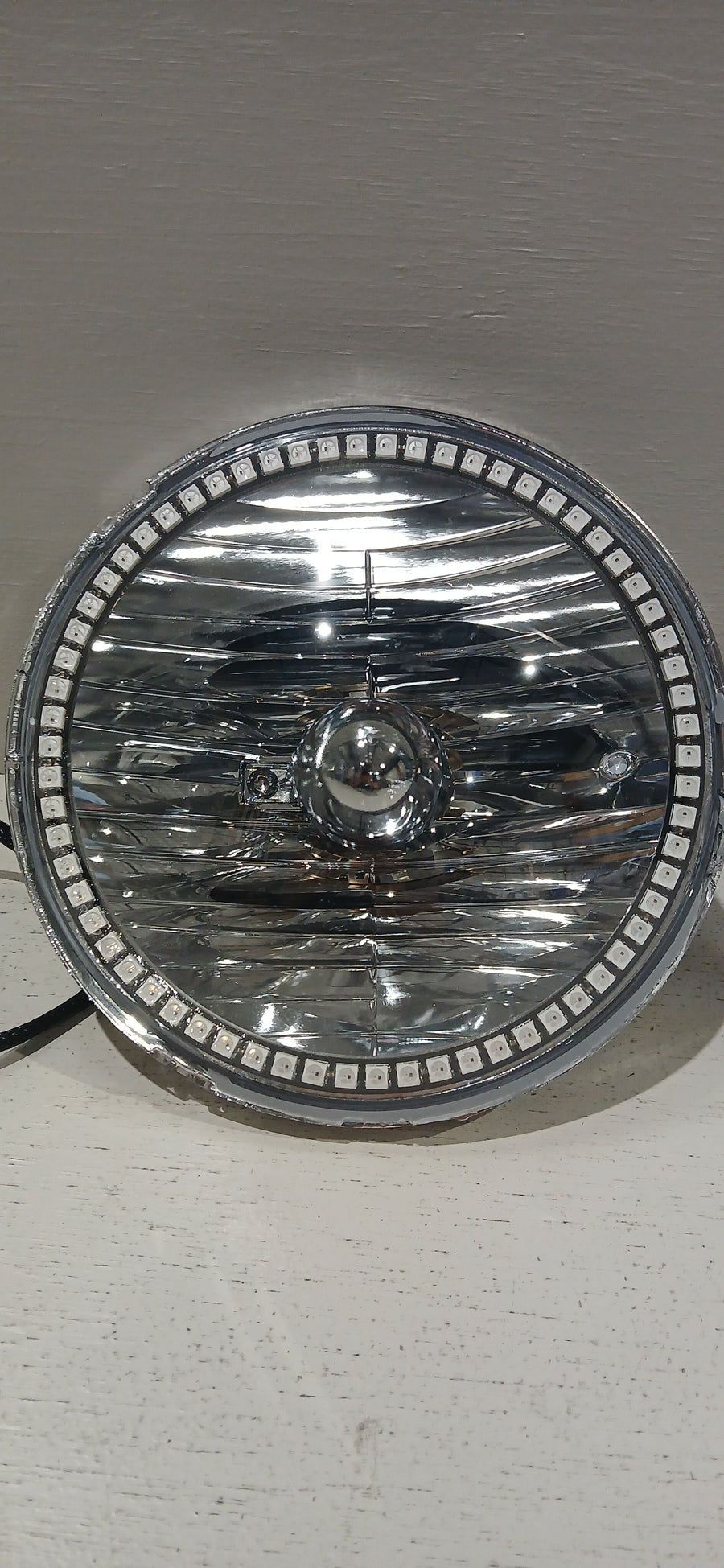 USED 2007-16 Jeep Wrangler Pre-Assembled Headlights - Dynamic ColorSHIFT | ORACLE Outlet | GRADE C
