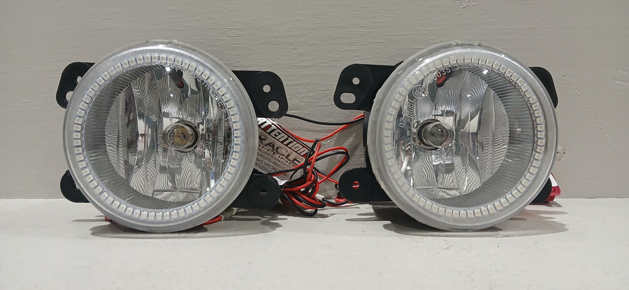 2010-2017 Jeep Wrangler JK Pre-Assembled Fog Lights - Red LED 7159-003 | ORACLE Outlet | GRADE B