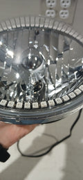 USED 2007-16 Jeep Wrangler Pre-Assembled Headlights - Dynamic ColorSHIFT | ORACLE Outlet | GRADE C