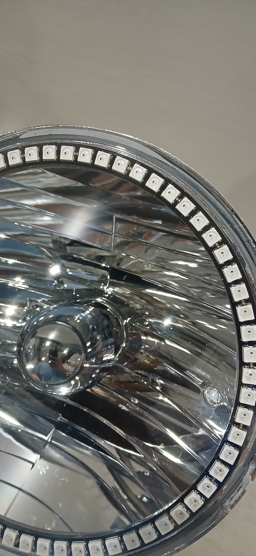 USED 2007-16 Jeep Wrangler Pre-Assembled Headlights - Dynamic ColorSHIFT | ORACLE Outlet | GRADE C