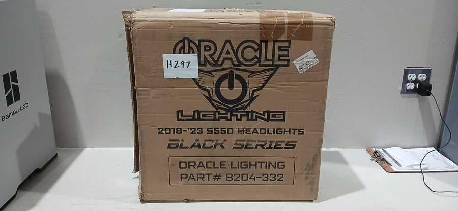 2018-2023 Ford Mustang "Black Series" Dynamic ColorSHIFT¨ LED Headlights w/ Sequential Turn Signal | ORACLE Outlet | GRADE C