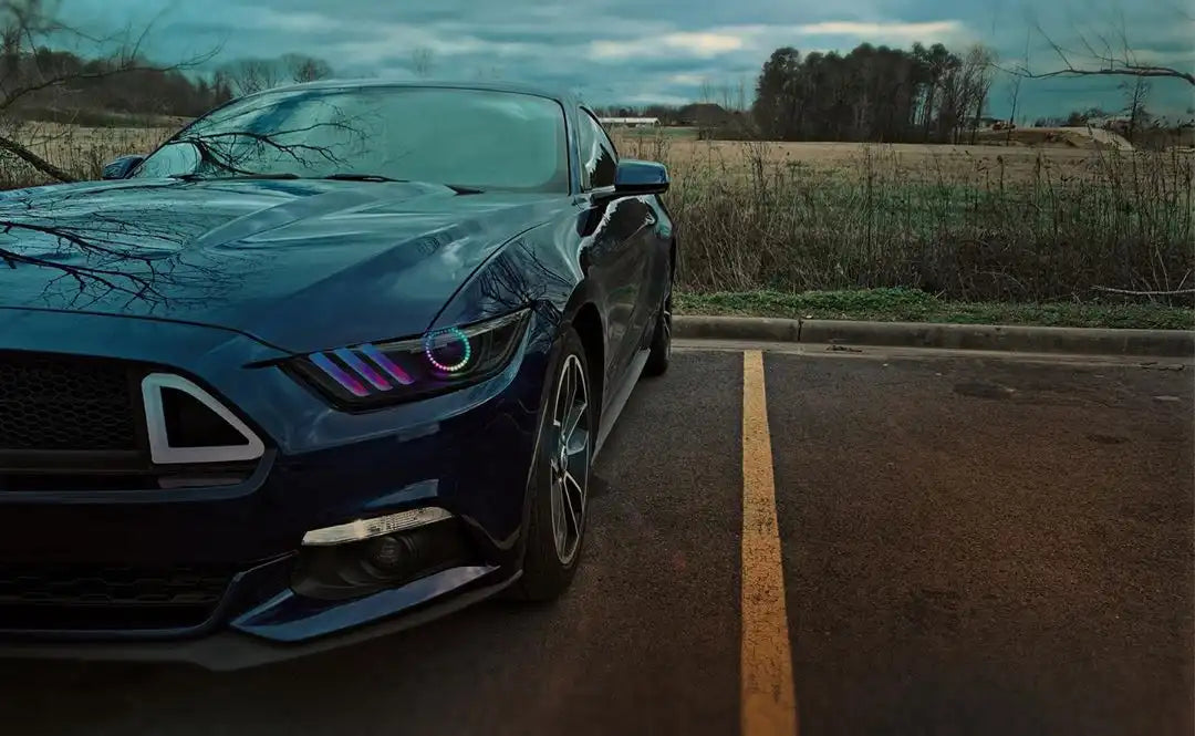 2015-2017 Ford Mustang V6/GT/Shelby Dynamic ColorSHIFT RGB+A DRL 2015-2017 Ford Mustang V6/GT/Shelby Dynamic ColorSHIFT RGB+A DRL