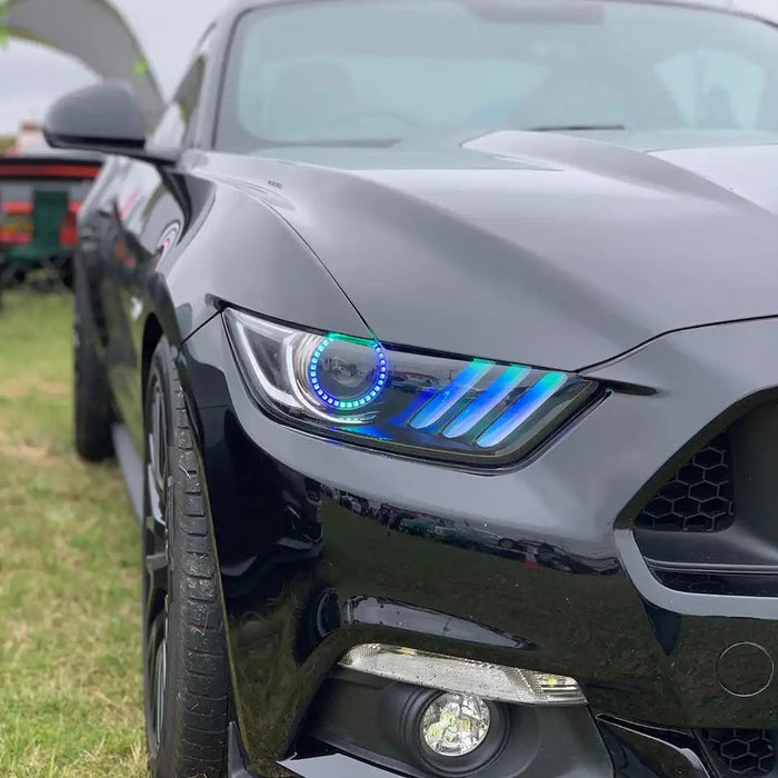 2015-2017 Ford Mustang V6/GT/Shelby Dynamic ColorSHIFT RGB+A DRL 2015-2017 Ford Mustang V6/GT/Shelby Dynamic ColorSHIFT RGB+A DRL