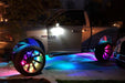 RAM 1500 with dynamic colorshift wheel rings installed