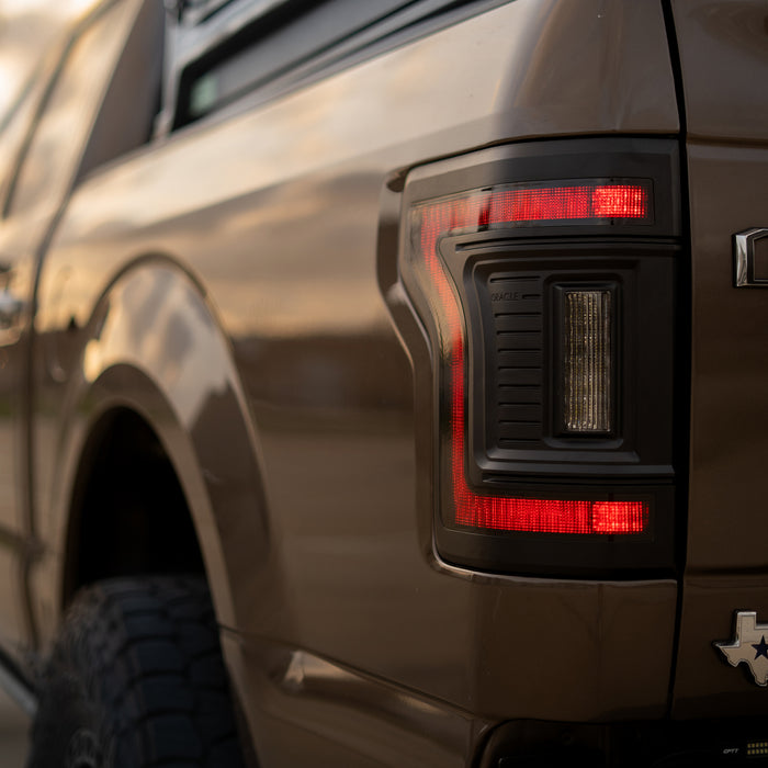 Flush Mount LED Tail Lights 2015-2020 Ford F-150 Sequential Turn Signals BLIS