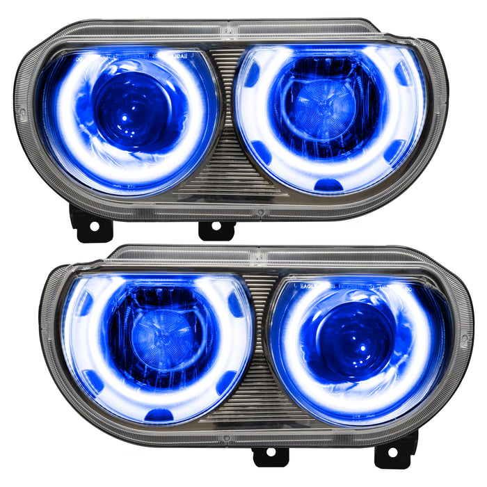 ORACLE Lighting 2008-2014 Dodge Challenger Pre-Assembled Headlights — HID