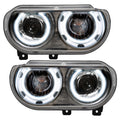 ORACLE Lighting 2008-2014 Dodge Challenger Pre-Assembled Headlights, HID
