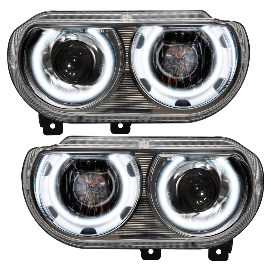 ORACLE Lighting 2008-2014 Dodge Challenger Pre-Assembled Headlights, HID