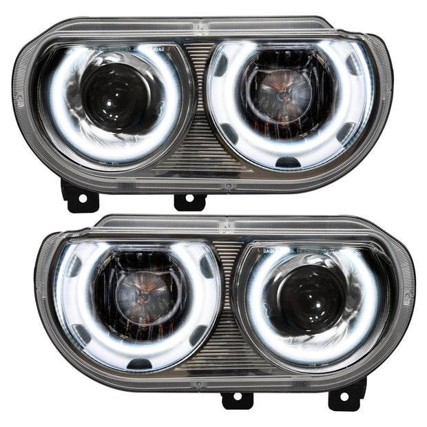 ORACLE Lighting 2008-2014 Dodge Challenger Pre-Assembled Headlights — HID