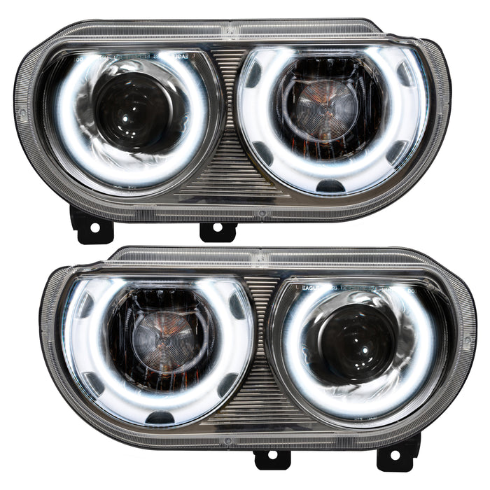 ORACLE Lighting 2008-2014 Dodge Challenger Pre-Assembled Headlights — HID