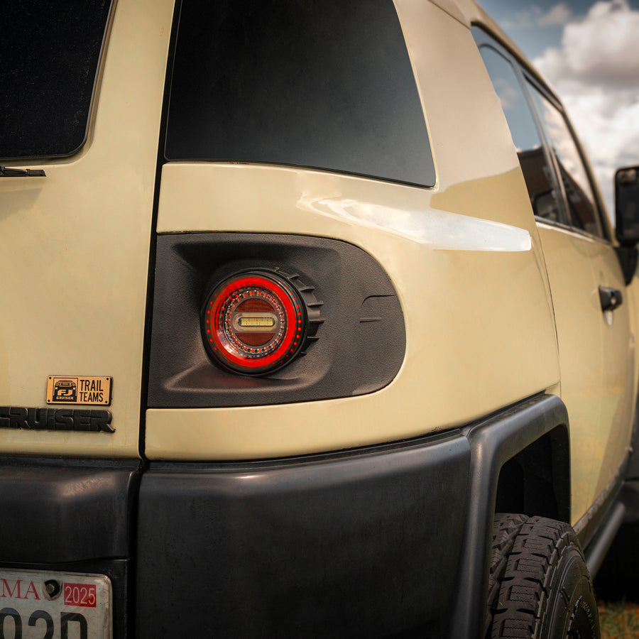 ORACLE Lighting Flush Mount LED Tail Lights for 2007–2014 Toyota FJ Cruiser