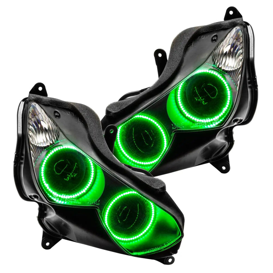 2007-2015 Kawasaki ZX-14R LED Headlight Halo Kit | ORACLE – ORACLE