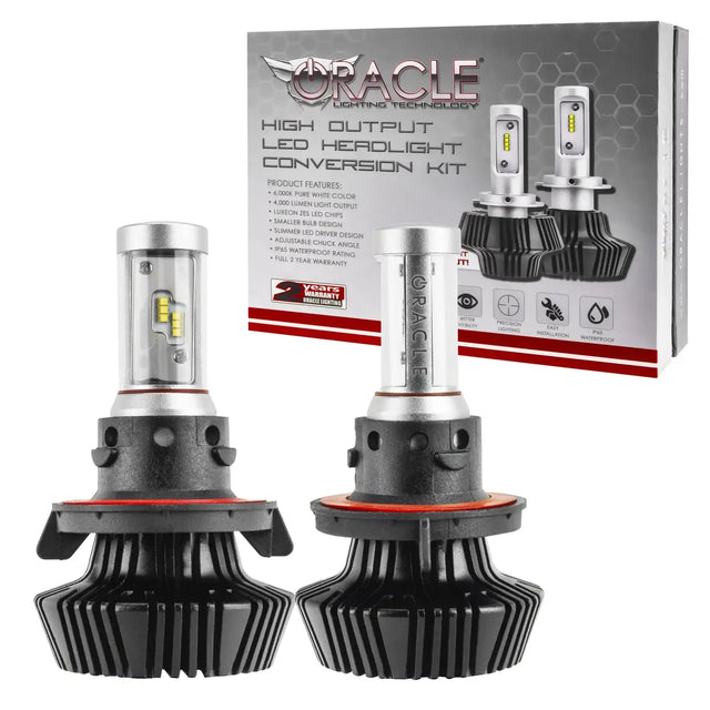 2010-2015 Chevrolet Camaro H13 - ORACLE 4,000+ Lumen LED Light Bulb Conversion Kit (High/Low Beam Headlight (Non-Projector)) - Image 2