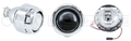 2.5" Bi-Xenon 70mm H1 6.1 Retrofit Projectors (Pair) w/Bezels
