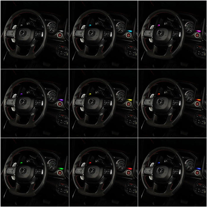 ORACLE Lighting 2019-2024 RAM Complete Interior Ambient Lighting ColorSHIFT RGB Conversion Kit