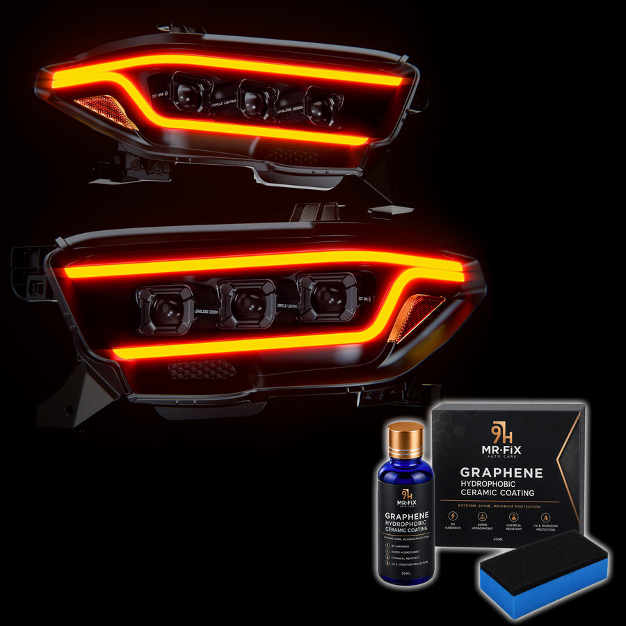 Lensless LED Headlights for 2016-2023 Gen 3 Toyota Tacoma - PRE-ORDER