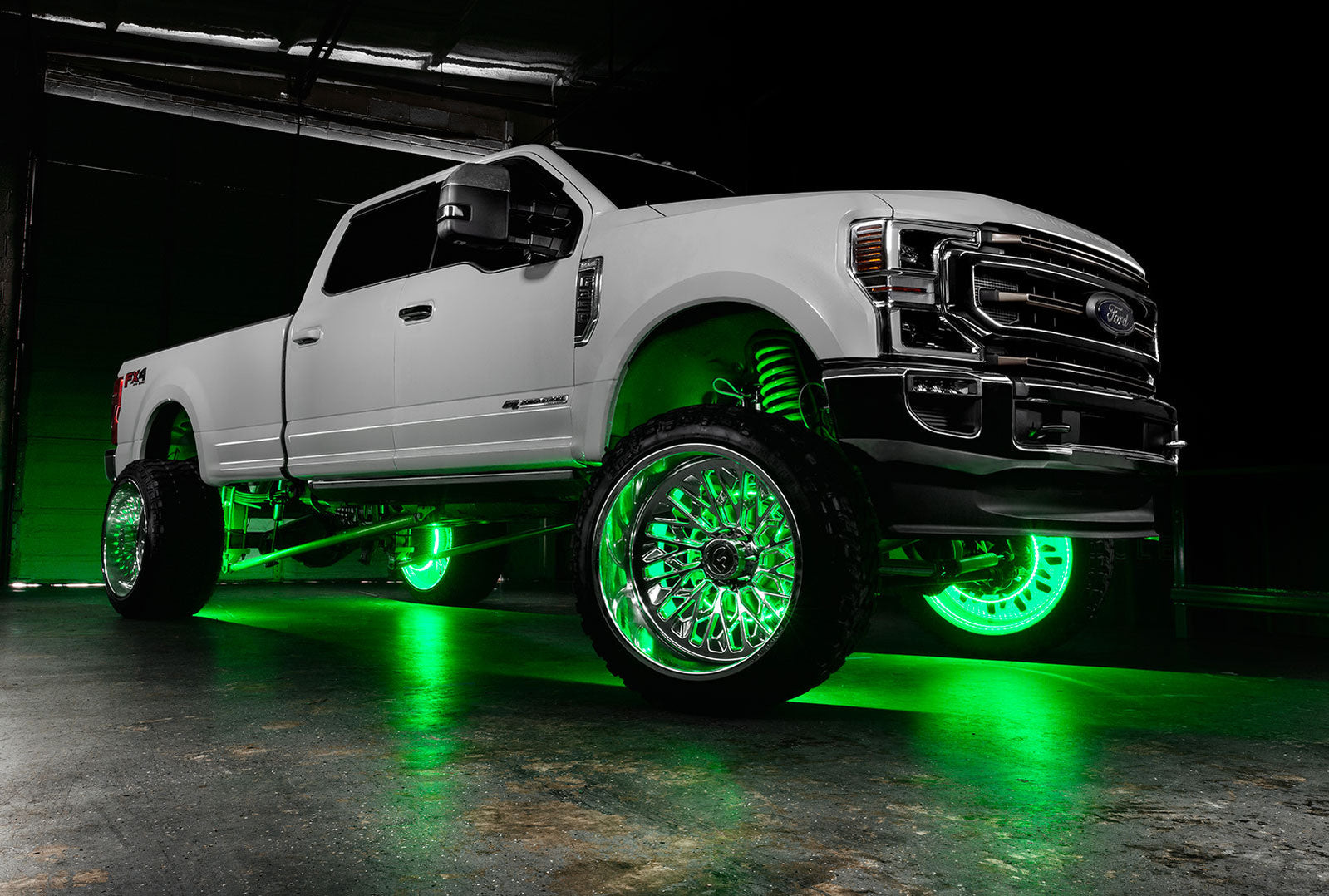 LED Illuminated Wheel Rings RGB+W | ORACLE Lighting