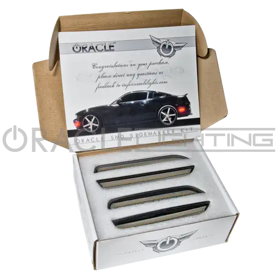 Packaging for 2010-2014 Ford Mustang Concept Sidemarker Set
