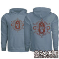 "Life is Too Short" Hooded Sweatshirt - Slate Blue