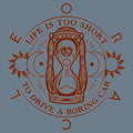 ORACLE Lighting "life is too short to drive a boring car" logo