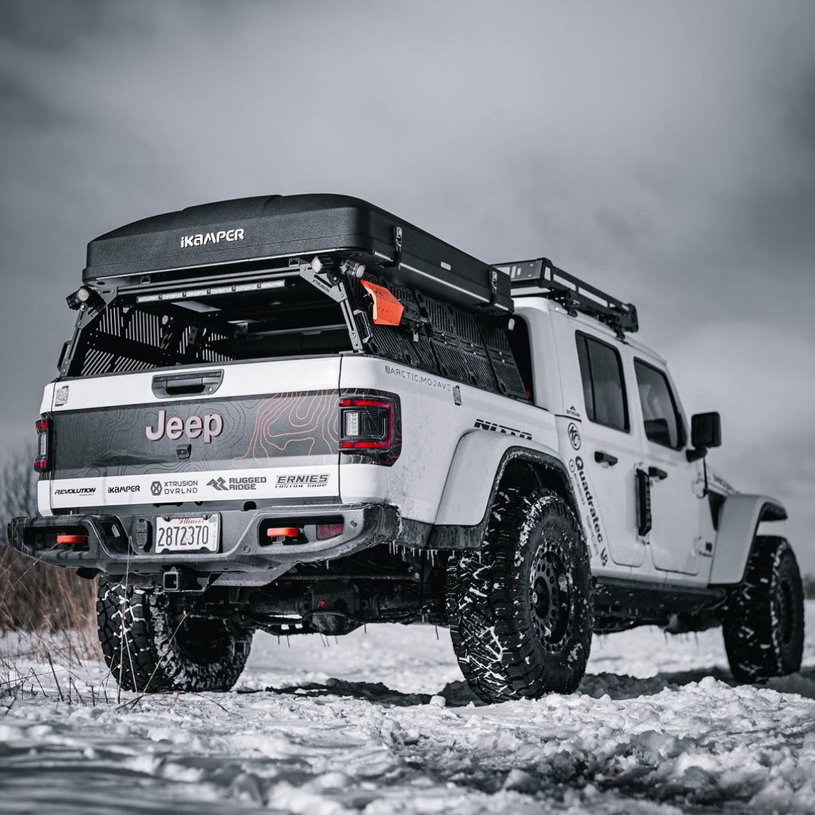 Oracle 2020+ Jeep Gladiator JT Flush Mount LED Tail Lights -  Tinted Lens