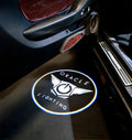 GOBO Projector installed on a car door, showing the ORACLE Lighting logo.