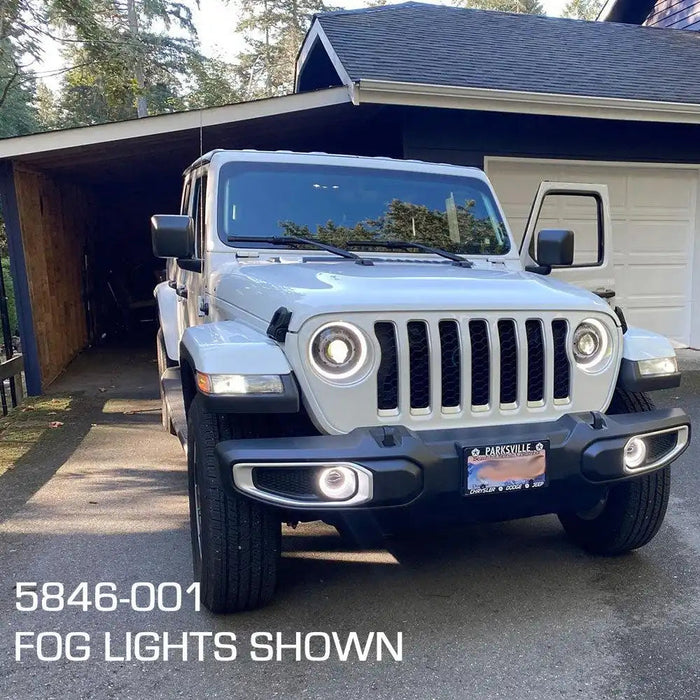 ORACLE Jeep Wrangler JK/JL/JT High Performance 20W Fogs | ORACLE Outlet | GRADE B