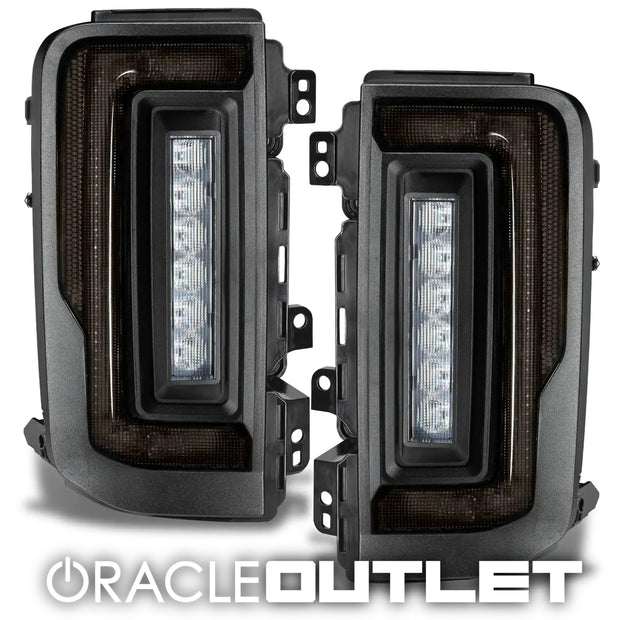 "Black Series" Flush Style LED Tail Lights for 2021-2024 Ford Bronco | ORACLE Outlet | GRADE B