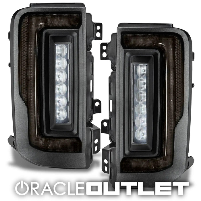 ORACLE Lighting "Black Series" Flush Style LED Tail Lights for 2021-2024 Ford Bronco | ORACLE Outlet | GRADE B