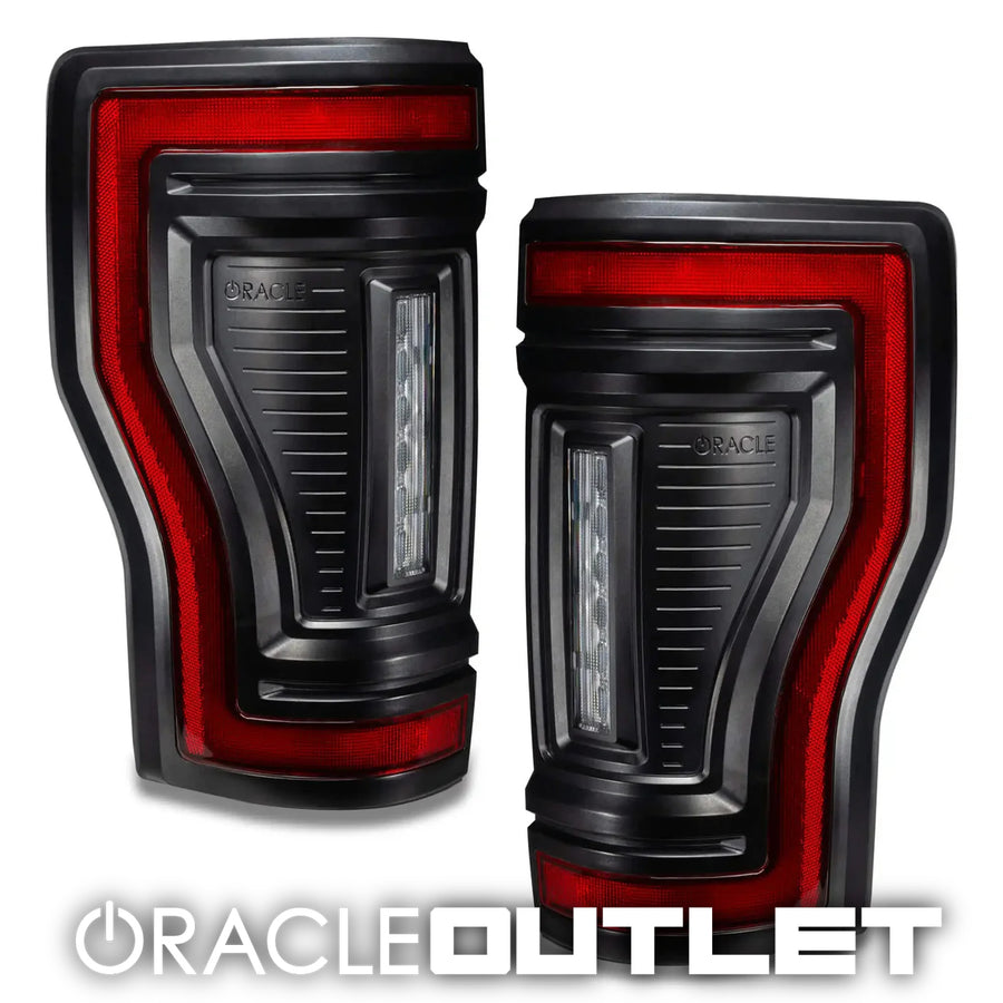 Flush Mount LED Tail Lights for 2017-2022 Ford F-250/350 Superduty | ORACLE Outlet | GRADE C