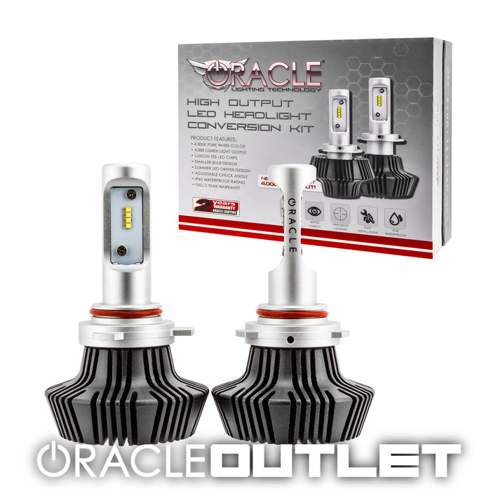 ORACLE 9012 4,000 Lumen LED Headlight Bulbs (Pair) | ORACLE Outlet | GRADE A