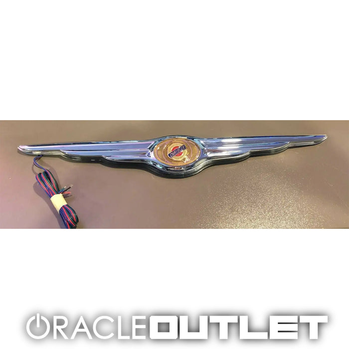 Oracle Gen I Chrysler Illuminated LED Colorshift Rear Wing Emblem - 3002-333 | ORACLE Outlet | GRADE A
