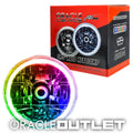 Pre-Installed 5.75" H5006/PAR46 Sealed Beam Headlight - RGB COLORSHIFT | ORACLE Outlet | GRADE B