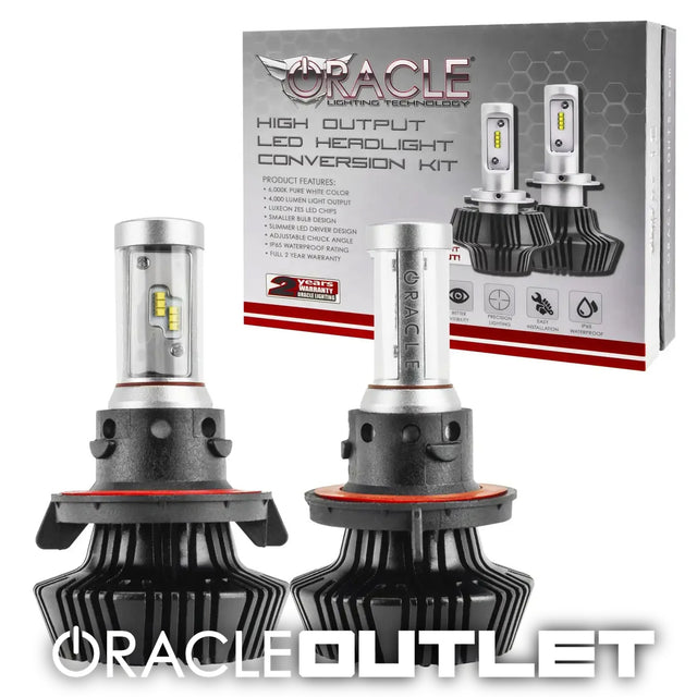 H13 4,000 Lumen LED Headlight Bulbs (Pair) | ORACLE Outlet | GRADE A