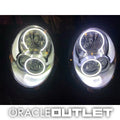 USED 2005-2008 Mini Cooper HEADLIGHTS WITH WHITE PLASMA HALOS 7103-051 | ORACLE Outlet | GRADE C