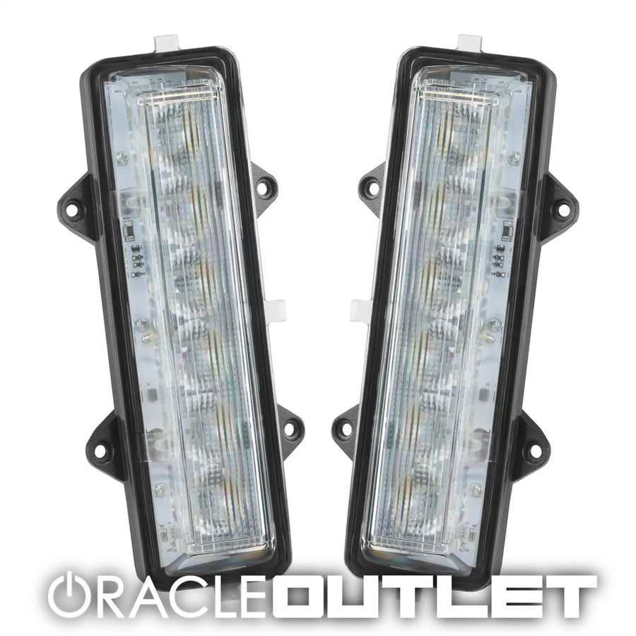 Dual Function Amber/White Reverse LED Modules for Ford Bronco Flush Tail Lights | ORACLE Outlet | GRADE A