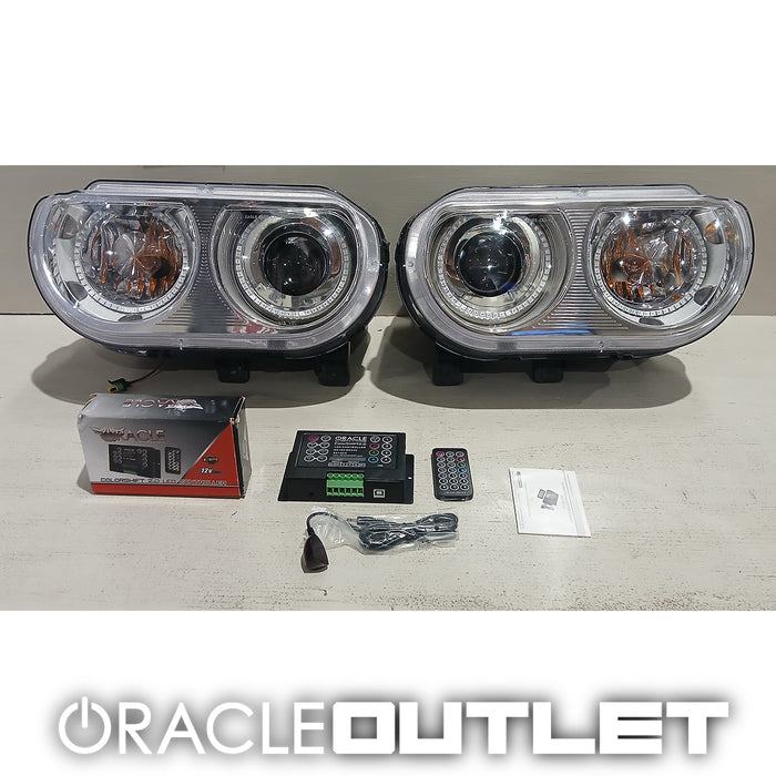 2008-2014 Dodge Challenger SMD HL (HID Style) | ORACLE Outlet | Grade B