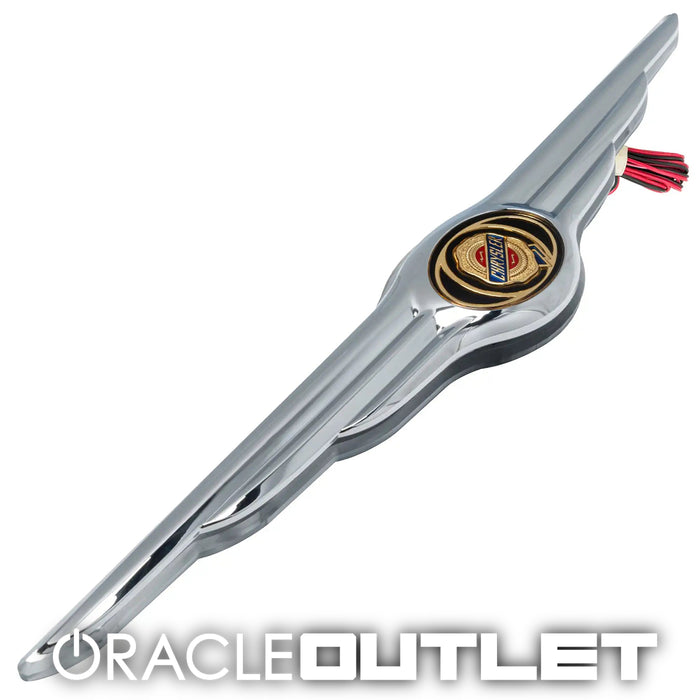 ORACLE GEN 1 CHRYSLER ILLUMINATED COLORSHIFT LED REAR WING EMBLEM 3002-333 | ORACLE Outlet | GRADE A