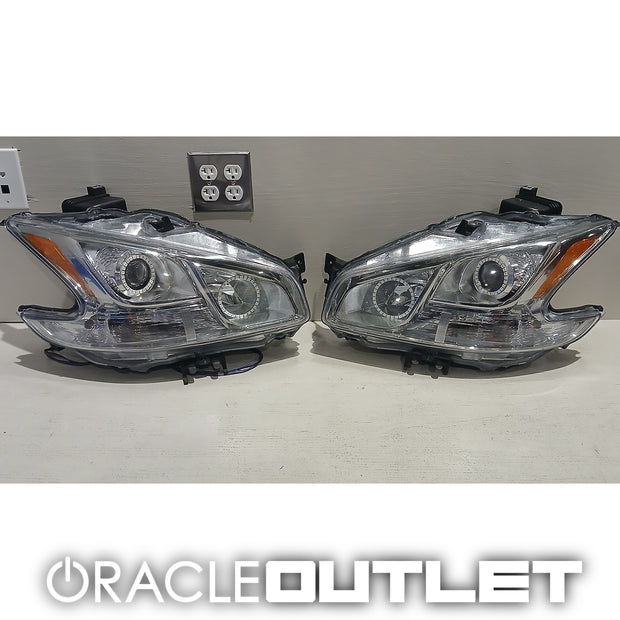 2009-2013 Nissan Maxima SMD HL (Non-HID)-Chrome, ORACLE Outlet Grade B