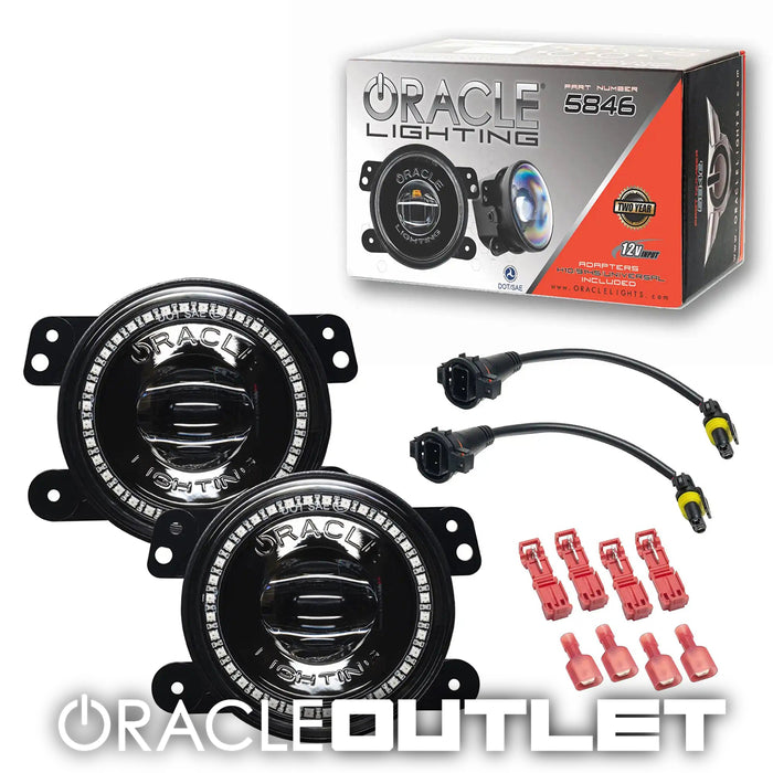 ORACLE Jeep Wrangler JK/JL/JT High Performance 20W Fogs | ORACLE Outlet | GRADE B