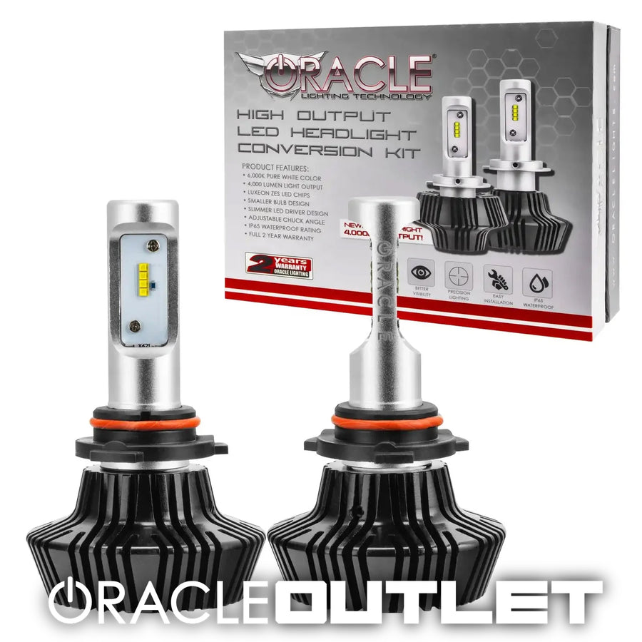 9005 4,000 Lumen LED Headlight Bulbs (Pair) | ORACLE Outlet | GRADE A