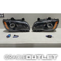 2011-2014 Chrysler 300C SMD HL Black NON HID ColorSHIFT DRL, ORACLE Outlet Grade C