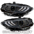 2018-2023 Ford Mustang "Black Series" Dynamic ColorSHIFT¨ LED Headlights w/ Sequential Turn Signal | ORACLE Outlet | GRADE B