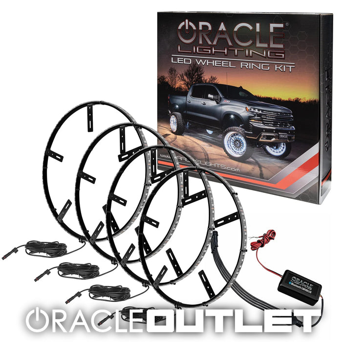 ORACLE LED Illuminated Wheel Rings - ColorSHIFT Dynamic | ORACLE Outlet | GRADE B