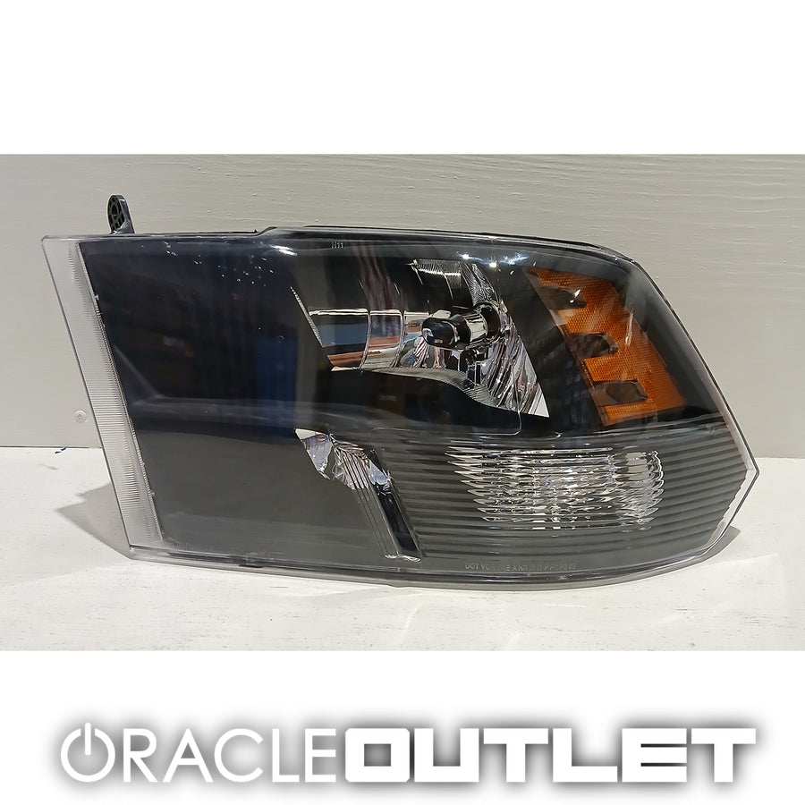 09-17 Dodge Ram 1500 TRX/SLT Quad HL-L (BLACK HOUSING)(Internal Use Only), ORACLE Outlet Grade B